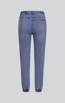 Women’s Zip-Cuff Denim Jogger Pants