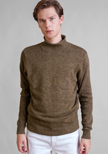 Men's High Neck Premium Jumper