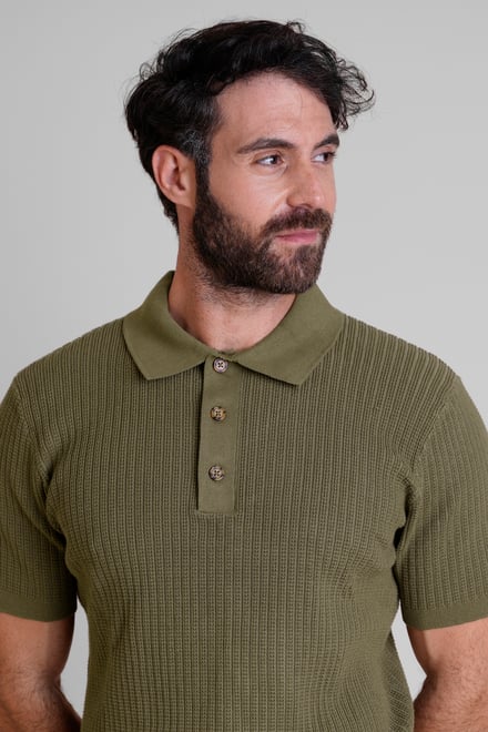 Men’s Cotton Knitted Polo Shirts