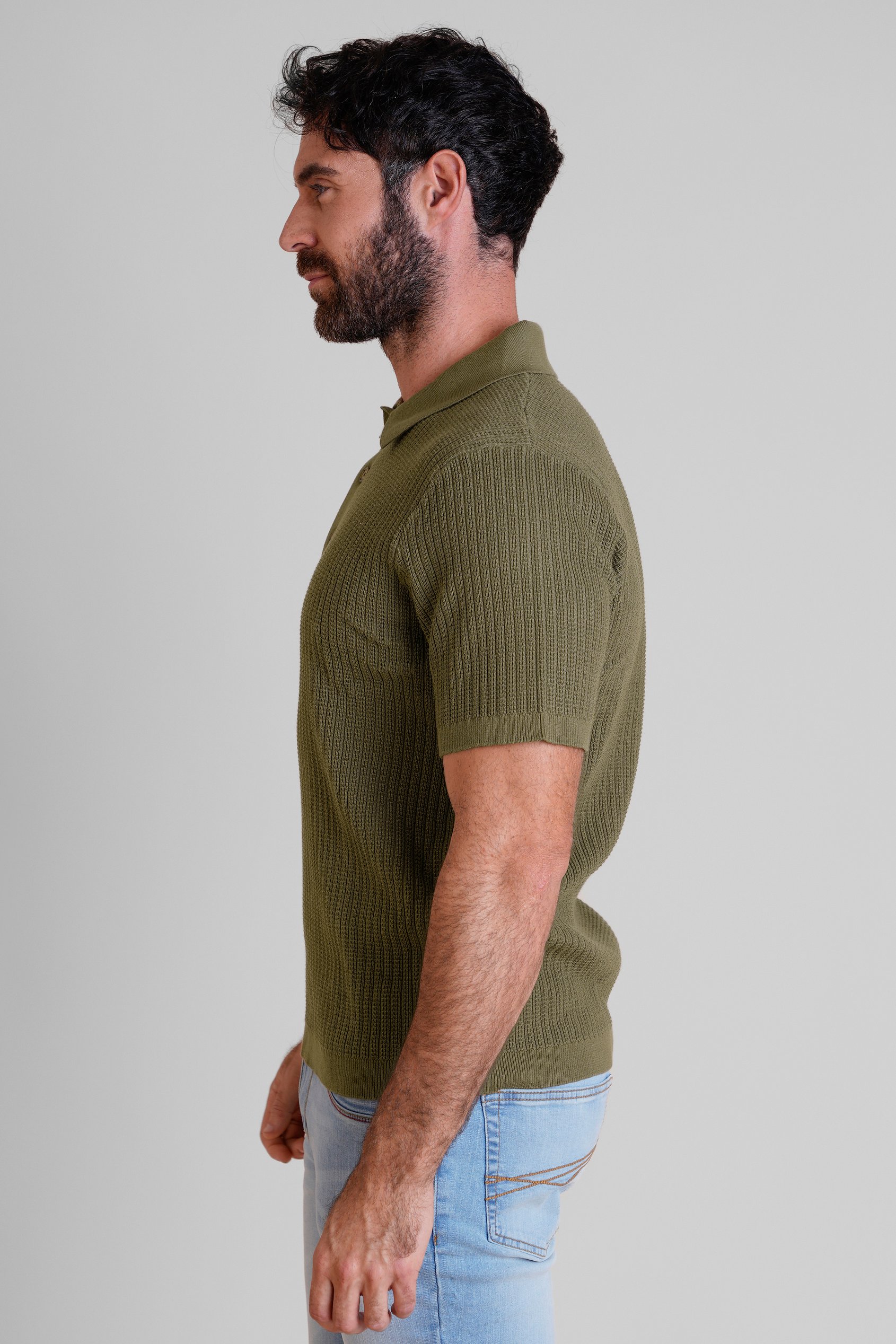 Men’s Cotton Knitted Polo Shirts