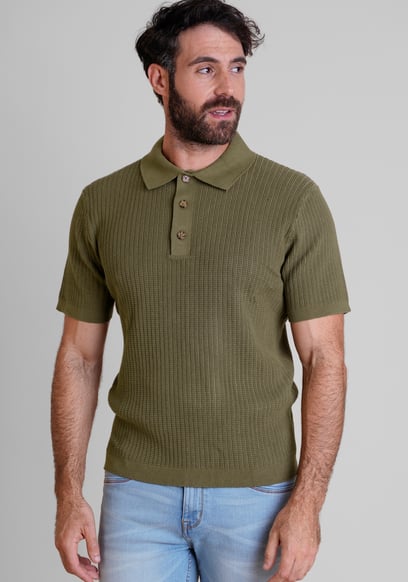 Men’s Cotton Knitted Polo Shirts