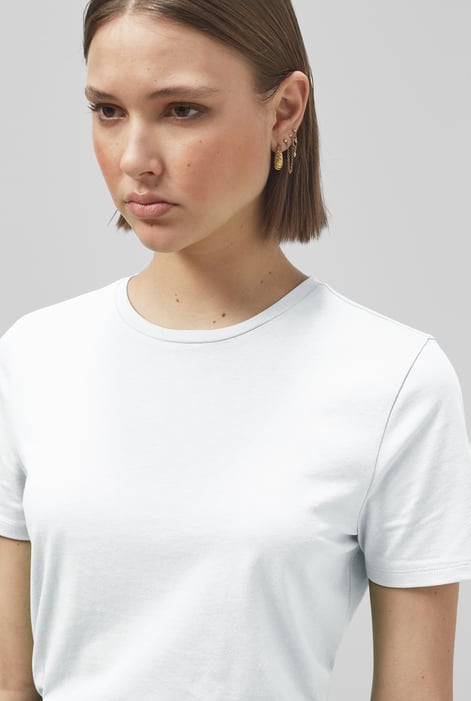 White Essential Crew Neck T-Shirt