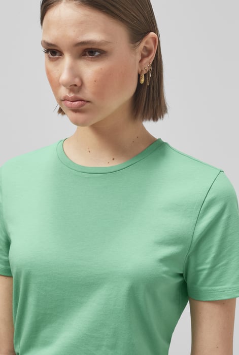 Green Essential Crew Neck T-Shirt