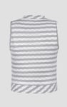 High Neck V-Cut Crop Top