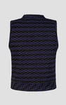 High Neck V-Cut Crop Top