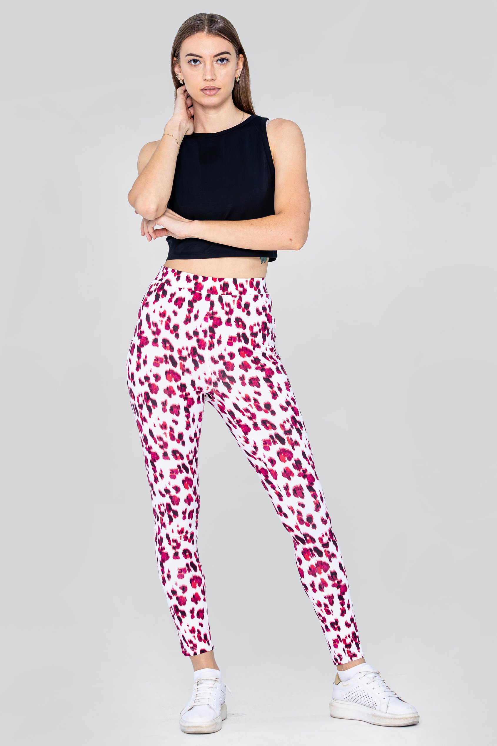 Leopard Print Regular length Leggings