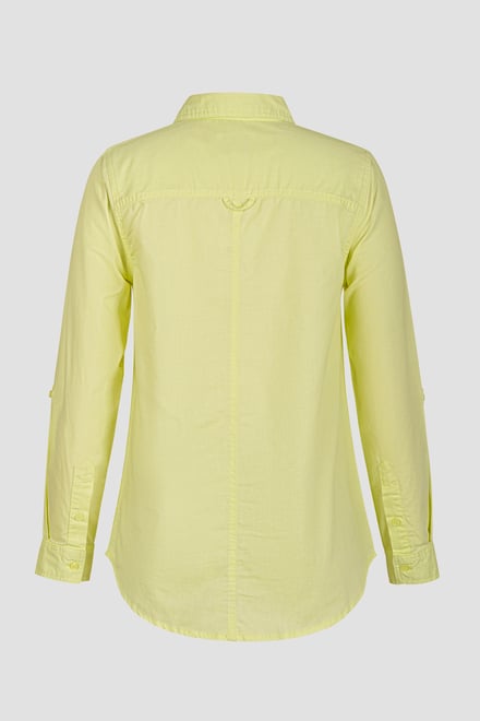 Relaxed Fit Cotton-Linen Shirt