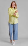Relaxed Fit Cotton-Linen Shirt