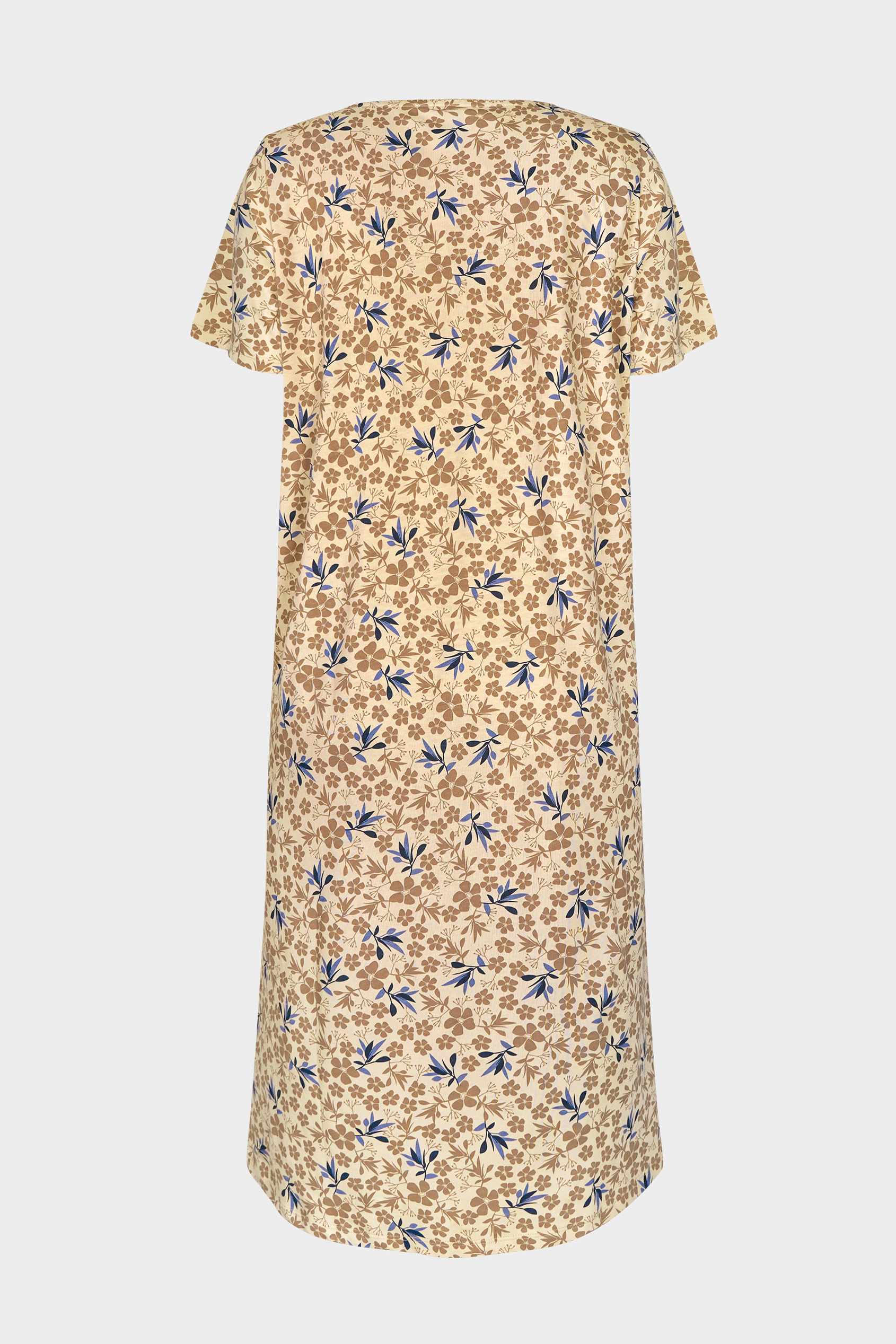 Pleated Details S/S Nightdress