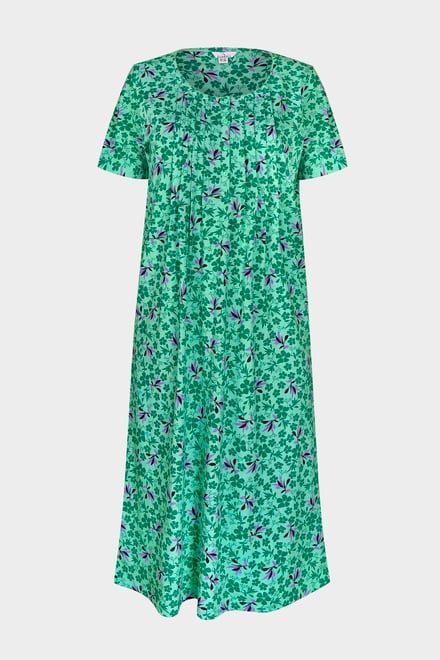 Pleated Details S/S Nightdress