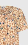 Pleated Details S/S Nightdress