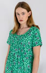 Pleated Details S/S Nightdress