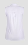Sleeveless Printed Tie Hem Tops