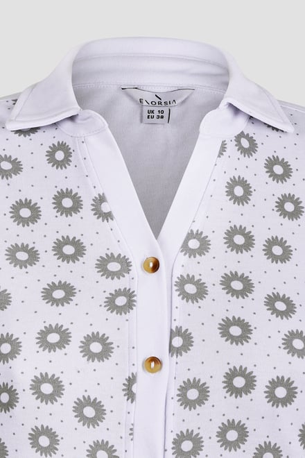 Sleeveless Printed Tie Hem Tops