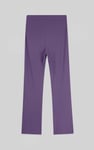 Women's Supper Stretch Zip Details Flare Leggings