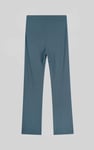 Women's Supper Stretch Zip Details Flare Leggings