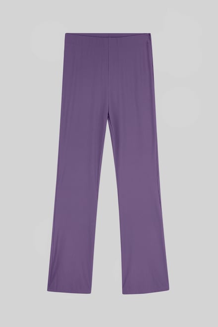 Women's Supper Stretch Zip Details Flare Leggings