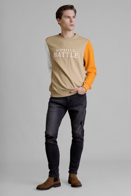 Men’s Colour Block Sweatshirt