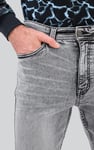 Men's Grey Slim Fit Motionflex Jeans | Enorsia