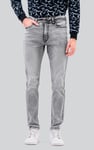 Men's Grey Slim Fit Motionflex Jeans | Enorsia