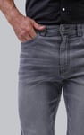 Men's Grey Slim Fit Motionflex Jeans | Enorsia