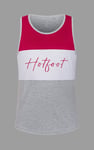 Colour Block Hot Foot Printed Vest
