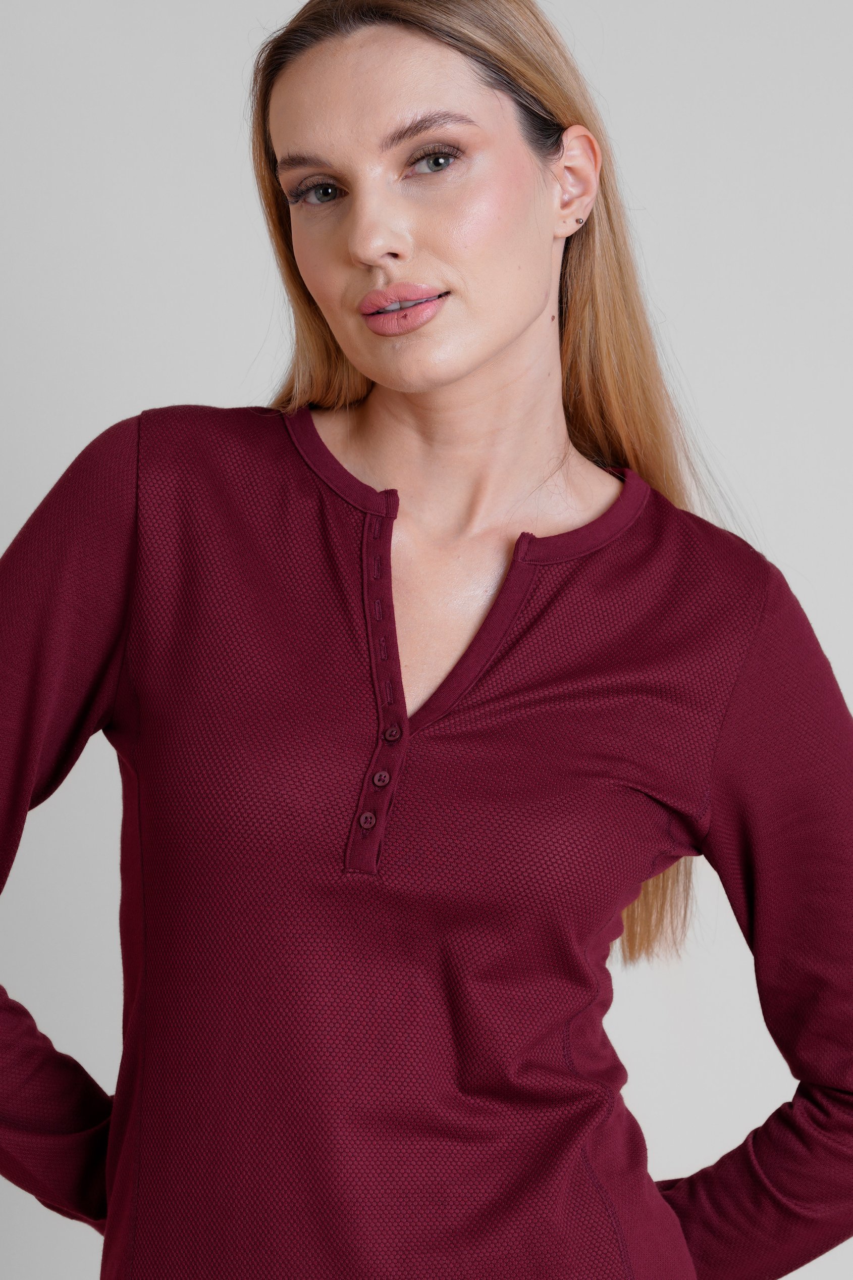 Lightweight Snow Cuff Jersey Tops