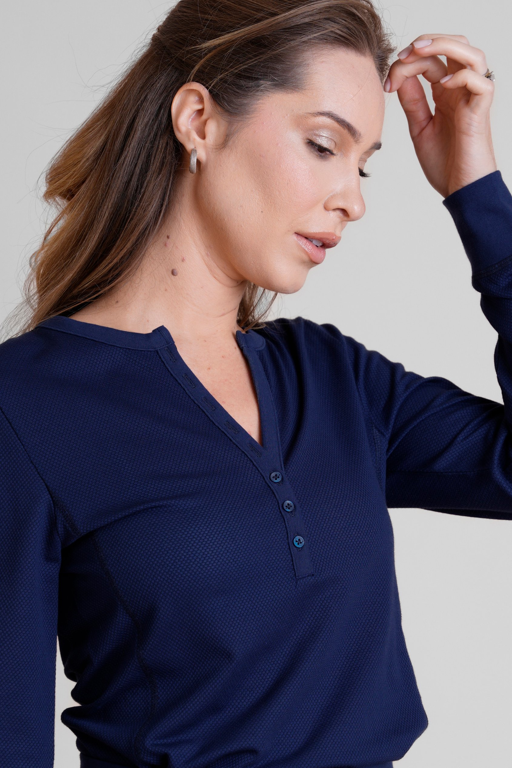 Lightweight Snow Cuff Jersey Tops