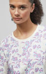 Crayon Leaf Printed T-Shirt