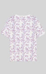 Crayon Leaf Printed T-Shirt
