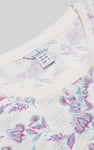 Crayon Leaf Printed T-Shirt
