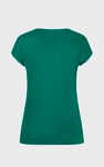 Boat Neck Front Lace Trim Tops