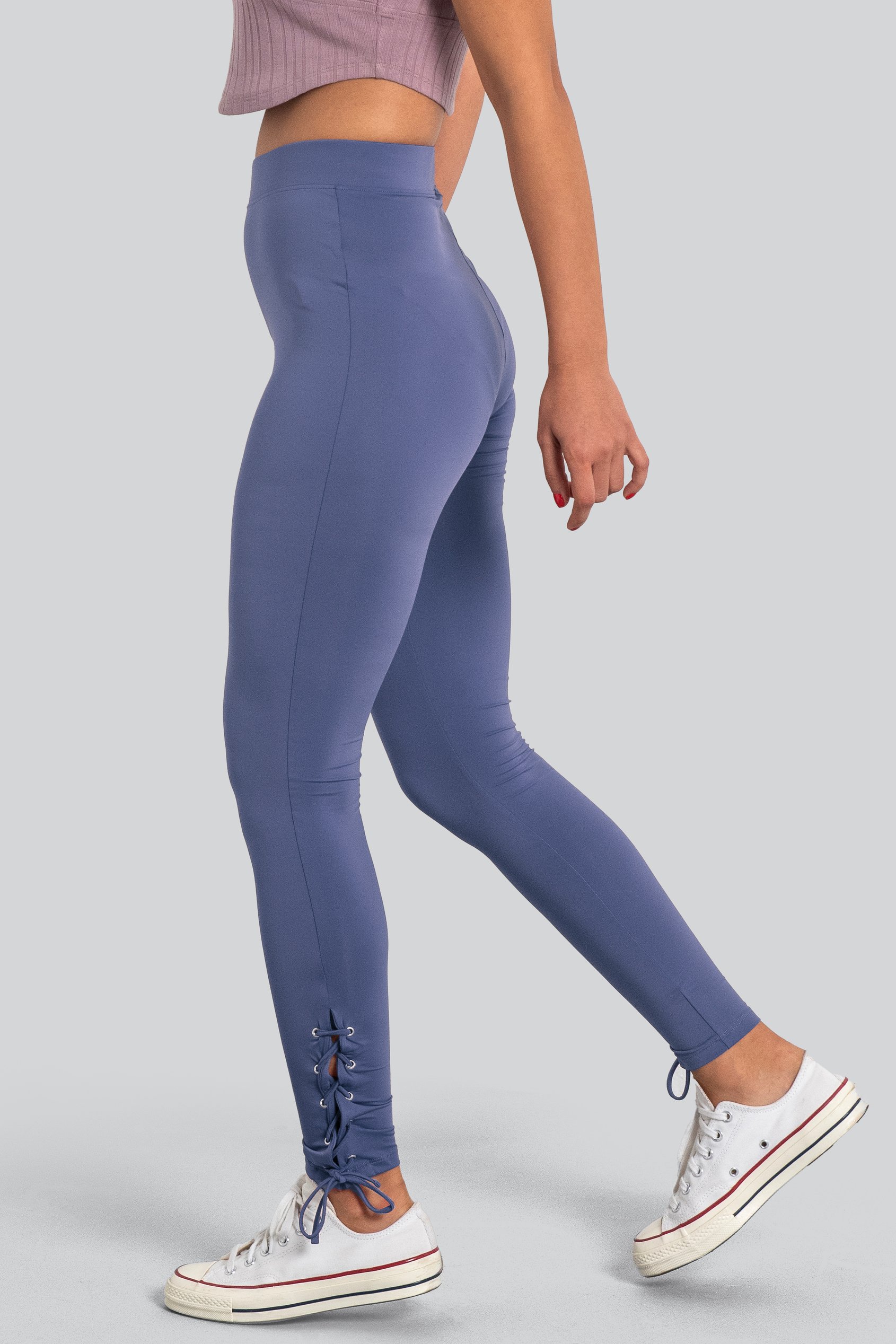 Women's Draw cord Detailed Hem Slim Leggings
