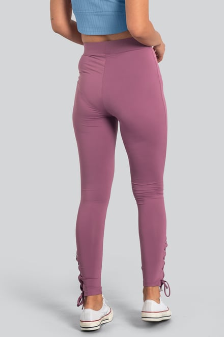 Women's Draw cord Detailed Hem Slim Leggings