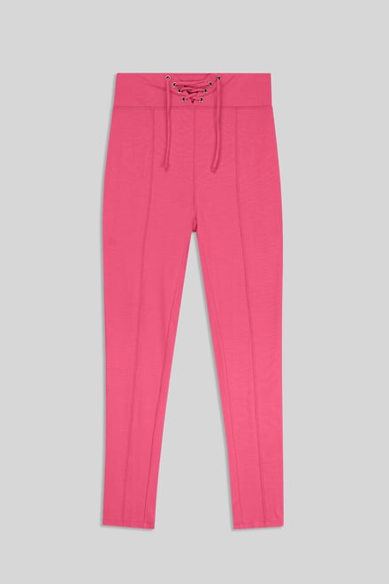Super Soft Leggings With Waist Drawstring Details