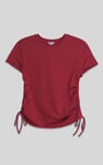 Ruched Side Seam T-Shirt