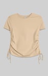 Ruched Side Seam T-Shirt