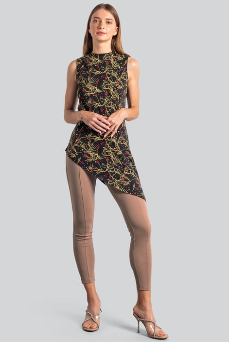 Khaki Super Soft Cut & Sew Leggings