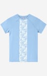 Patch Print Short Sleeve Raglan T-shirts