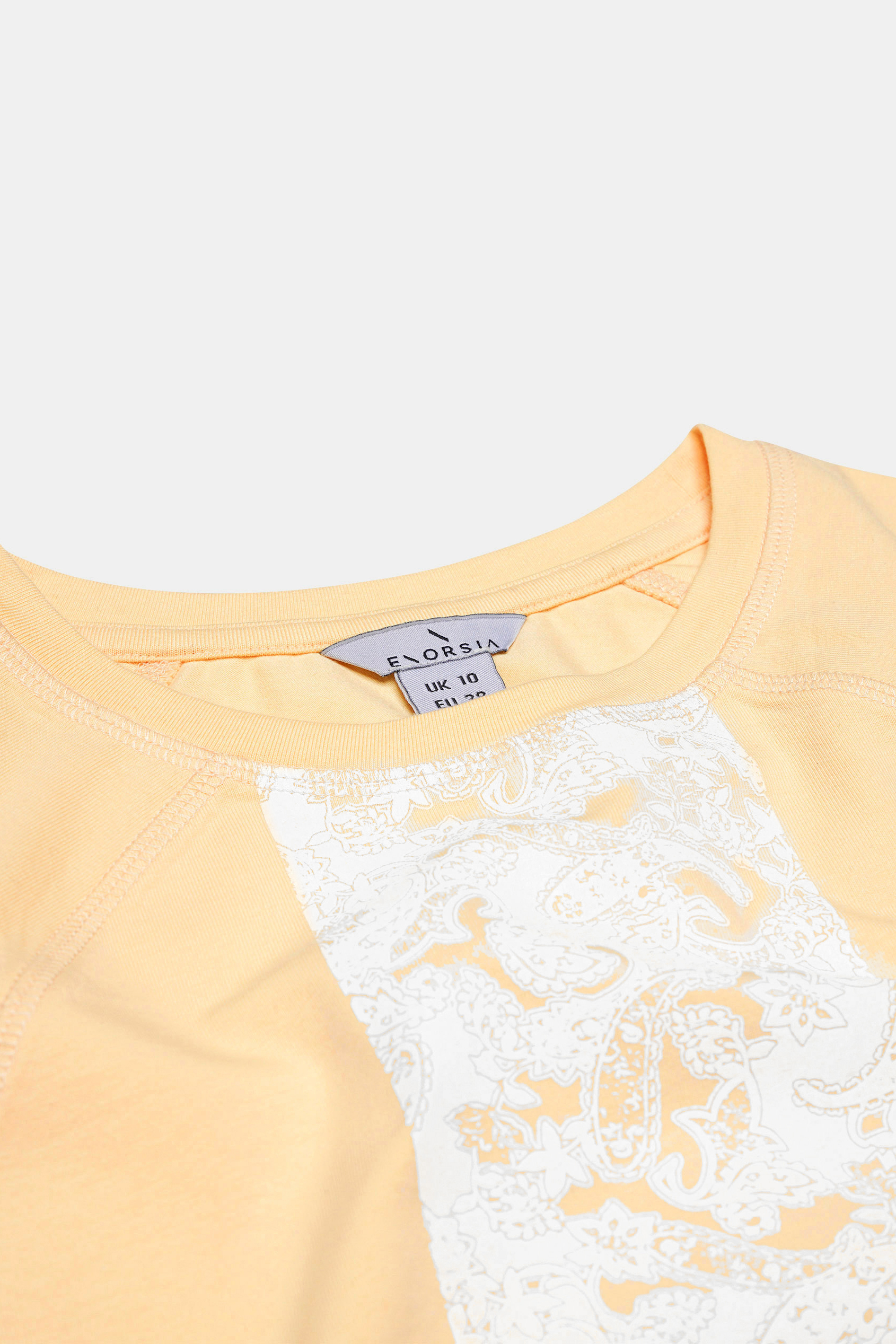 Patch Print Short Sleeve Raglan T-shirts