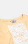 Patch Print Short Sleeve Raglan T-shirts