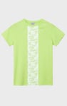 Patch Print Short Sleeve Raglan T-shirts