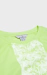 Patch Print Short Sleeve Raglan T-shirts