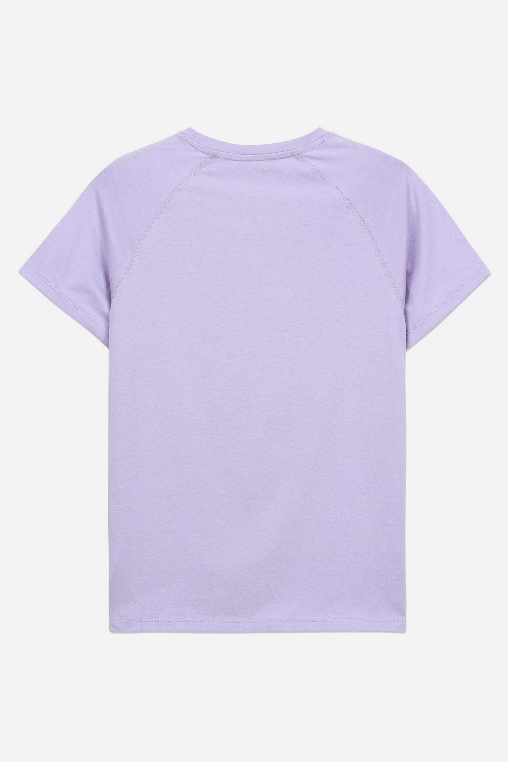 Patch Print Short Sleeve Raglan T-shirts