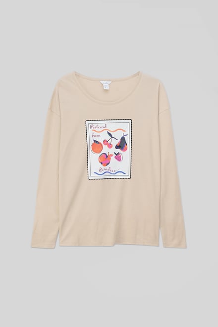Women’s Crew Neck Long Sleeve T-Shirt | Enorsia