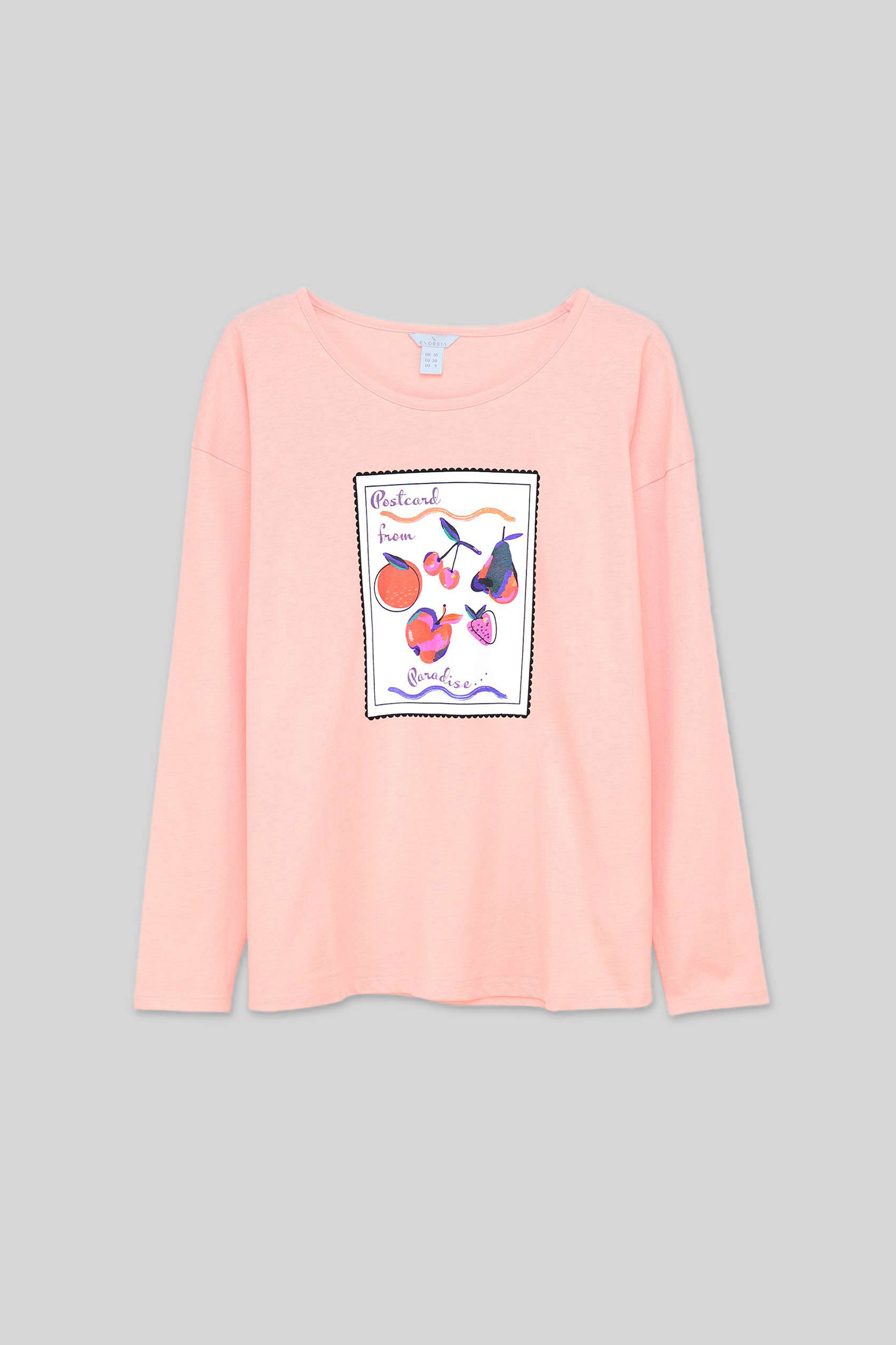 Women’s Crew Neck Long Sleeve T-Shirt | Enorsia