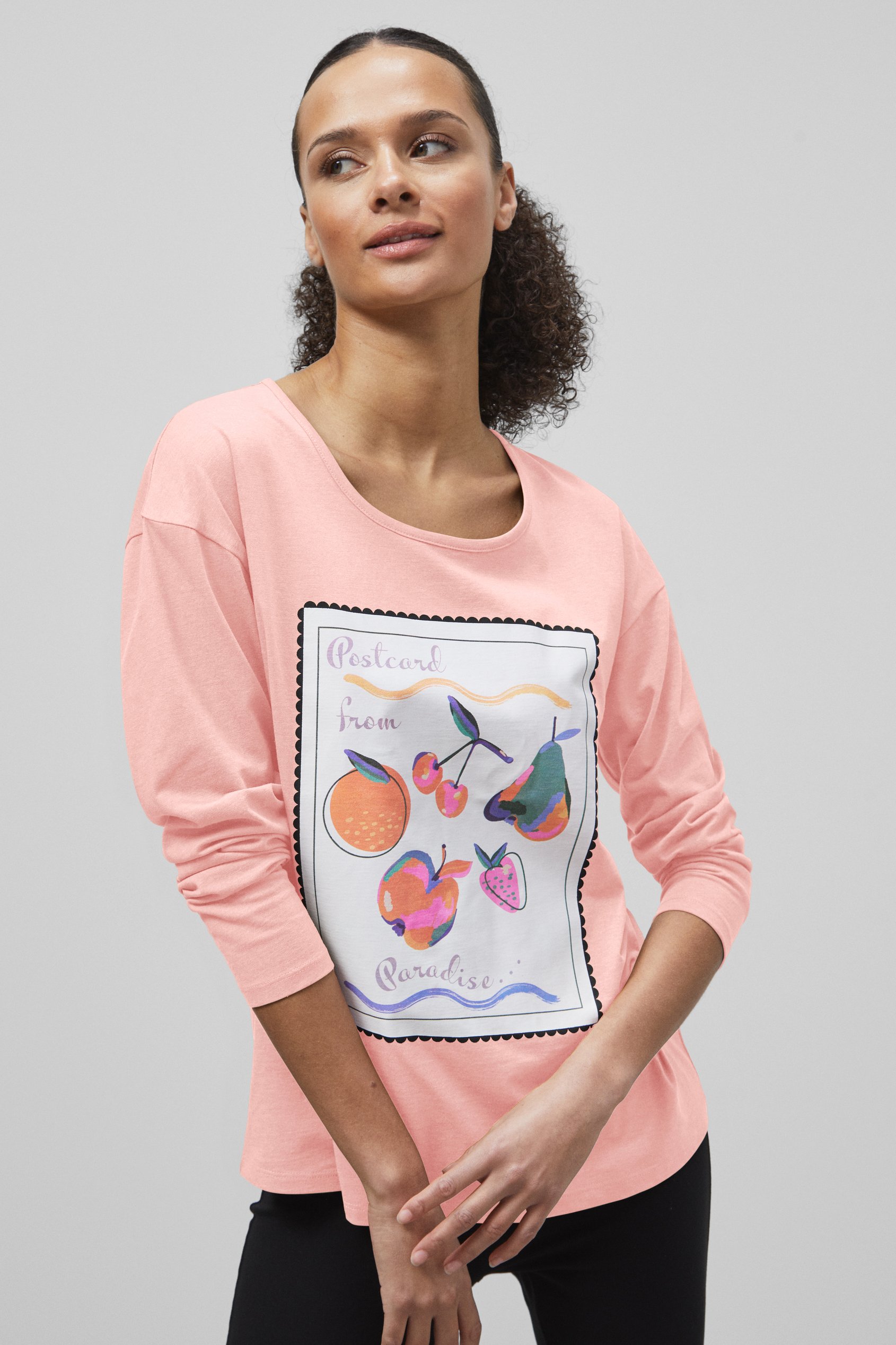 Women’s Crew Neck Long Sleeve T-Shirt | Enorsia