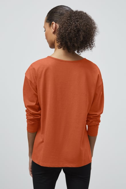Women’s Crew Neck Long Sleeve T-Shirt | Enorsia