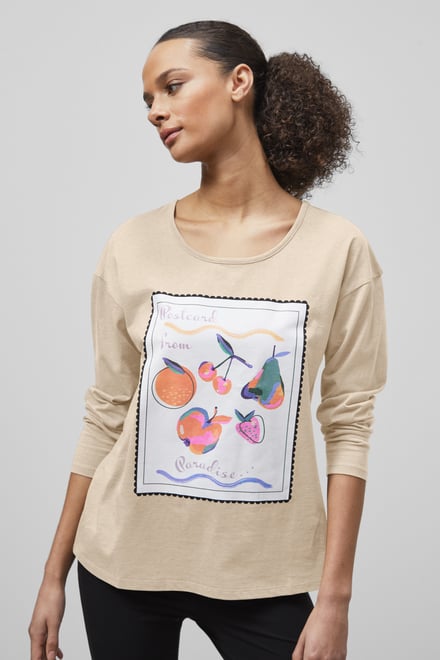 Women’s Crew Neck Long Sleeve T-Shirt | Enorsia