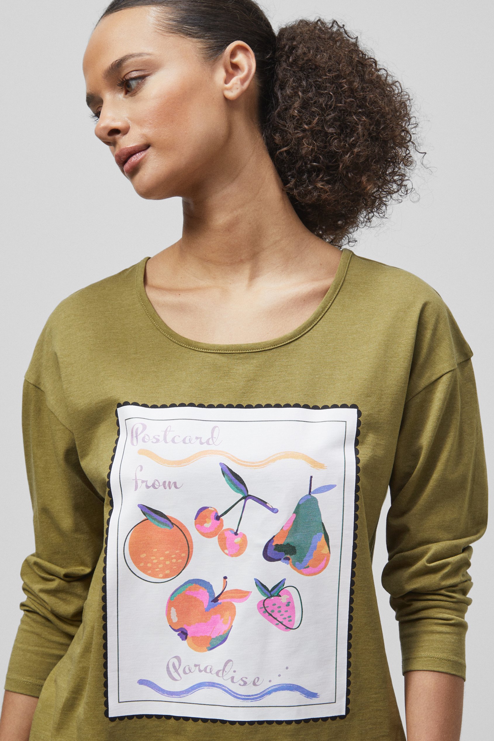 Women’s Crew Neck Long Sleeve T-Shirt | Enorsia